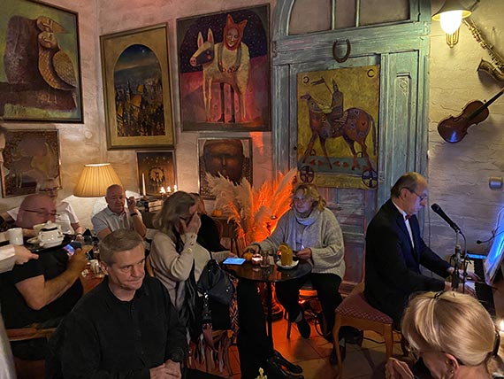 Koncert jazzowy w wykonaniu Czesława Bobreckiego