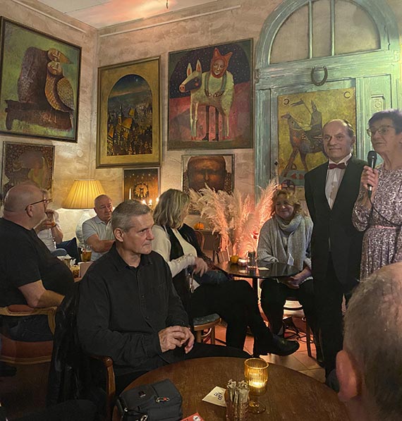 Koncert jazzowy w wykonaniu Czesława Bobreckiego