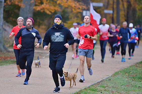 Biao - czerwony parkrun