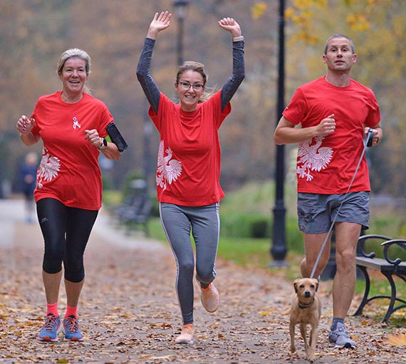 Biało - czerwony parkrun