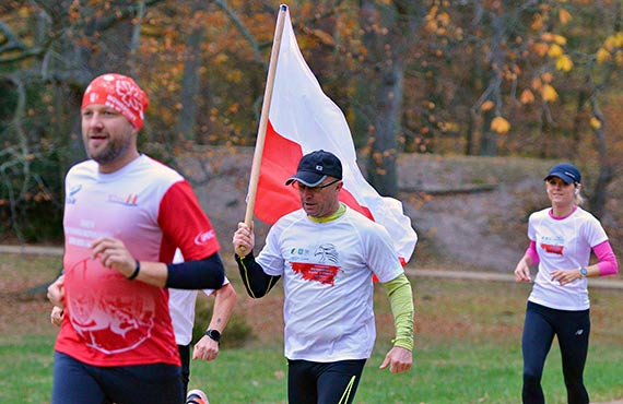 Biao - czerwony parkrun