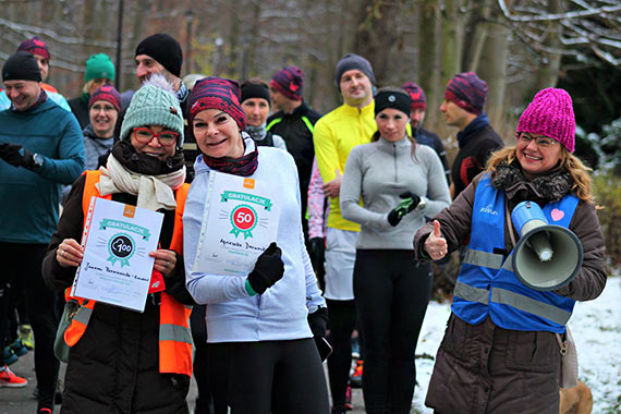 50. biegowych parkrunw Agnieszki i 100. Joanny