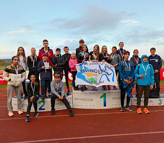 Sukcesy sportowe zawodników Klubu OSiR „Wyspiarz” w sezonie lekkoatletycznym 2022