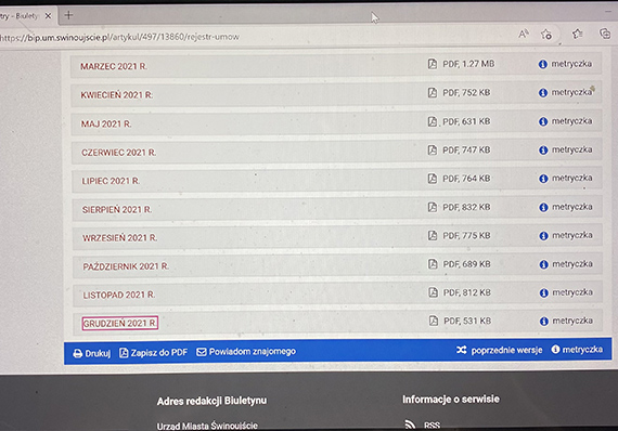 Czy wadza ukrywa na co wydawane s publiczne pienidze? W rejestrach BIP wielka dziura