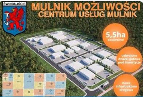 Ostatnie dziaki do wydzierawienia na terenie Centrum Usug „Mulnik”!