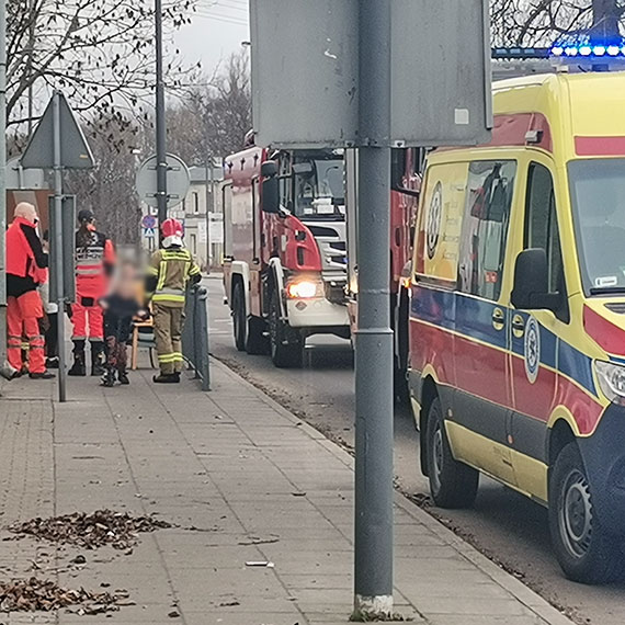 Straacy i karetka ponownie na Barlickiego. Mczyzna mia zawroty gowy wskazujce na zatrucie tlenkiem wgla!