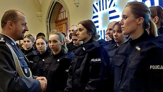 Witamy kolejnych nowych policjantów w Zachodniopomorskiem