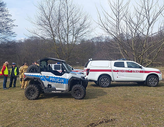 OSP Koczewo ruszyo na pomoc w poszukiwaniu kobiety w winoujciu