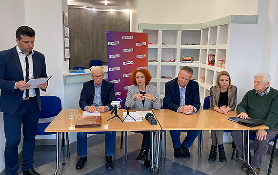 Konferencja prasowa radnych Klubu Lewica Razem. Zobacz film!