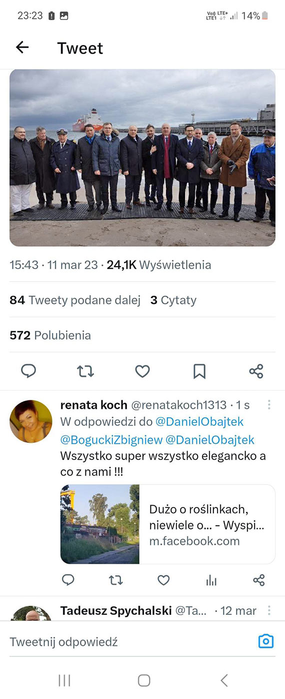 Czy Orlen i prezes Daniel Obajtek pomogą mieszkańcom ulicy Sołtana i Ludzi Morza?