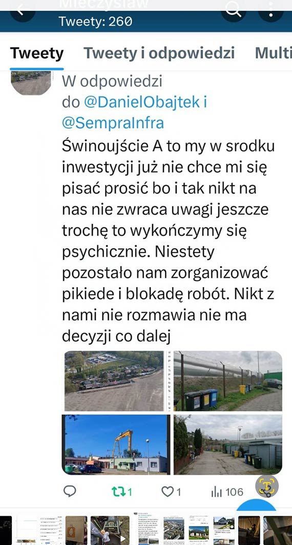 Czy Orlen i prezes Daniel Obajtek pomogą mieszkańcom ulicy Sołtana i Ludzi Morza?