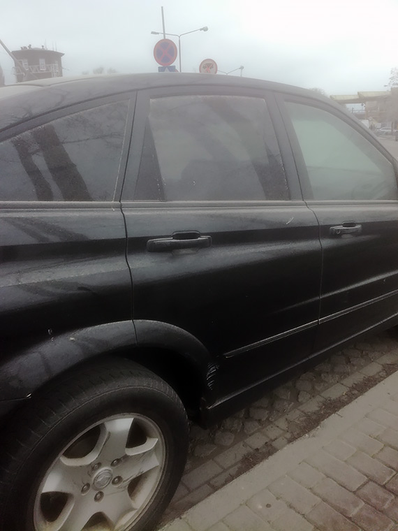 Jak po wybuchu wulkanu, pylenie z portu w Świnoujściu!