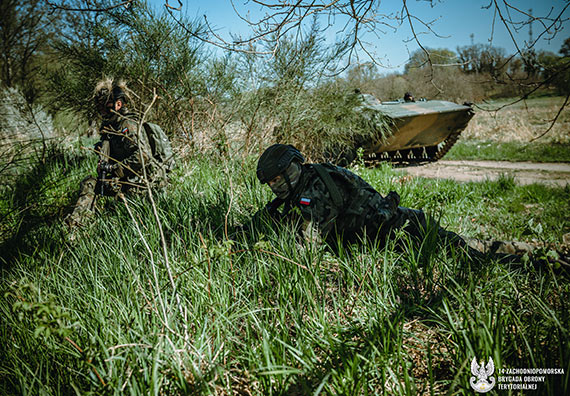 Zachodniopomorscy Terytorialsi w wiczeniu Anakonda-23