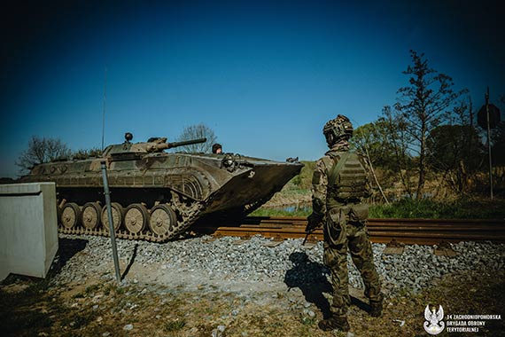 Zachodniopomorscy Terytorialsi w ćwiczeniu Anakonda-23