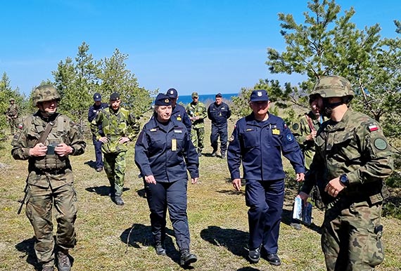 Komponent morski manewrów Anakonda-23