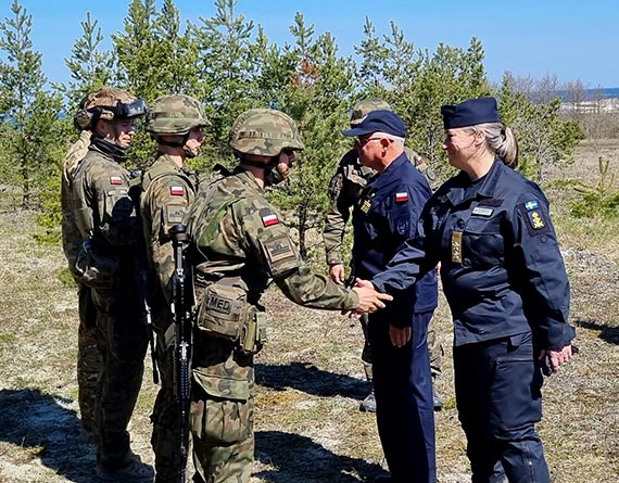 Komponent morski manewrów Anakonda-23