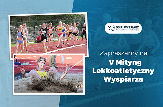 Zaproszenie na pity lekkoatletyczny Mityng Wyspiarza