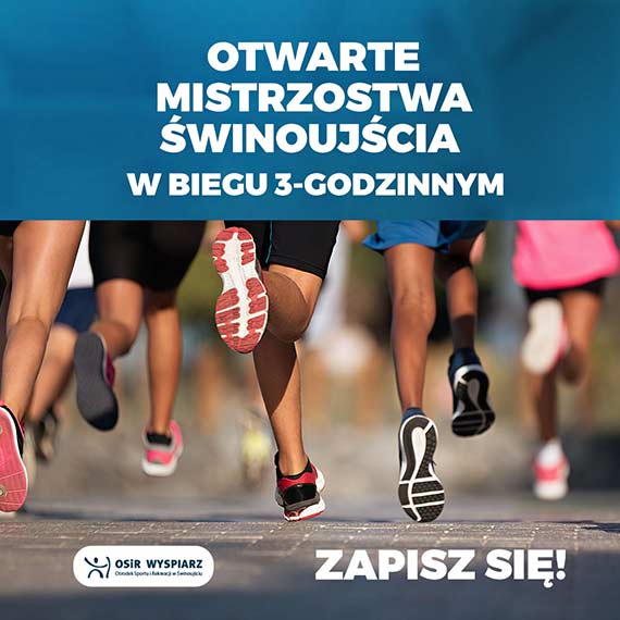 Otwarte  Mistrzostwa winoujcia w biegu 3-godzinnym