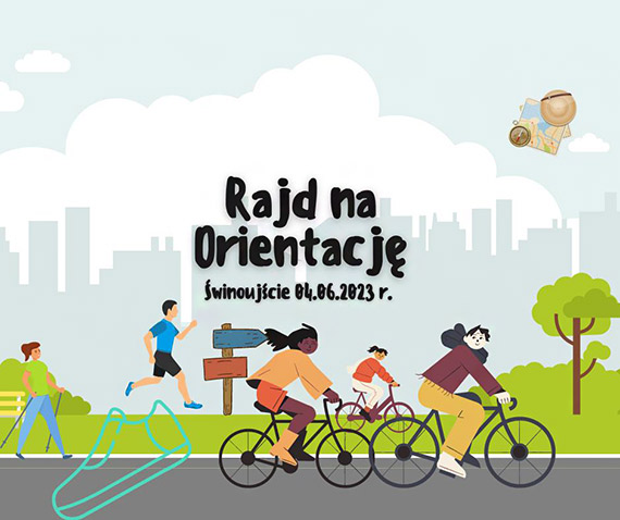 Rajd na Orientacj - Zaproszenie Stowarzyszenia Biegacze winoujcie dla Aktywnych