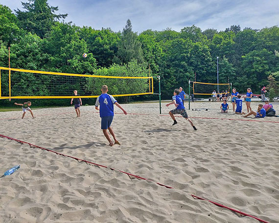 Piłka siatkowa plażowa dziewcząt i chłopców w ramach Igrzysk Młodzieży Szkolnej 2022/2023