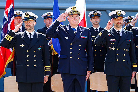 Polscy marynarze na czele Stałego Zespołu Sił Obrony Przeciwminowej NATO Grupa 1