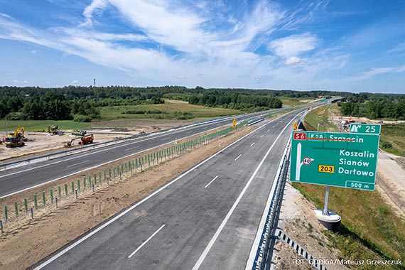 Obwodnica Sianowa w ciągu S6 oddana do ruchu
