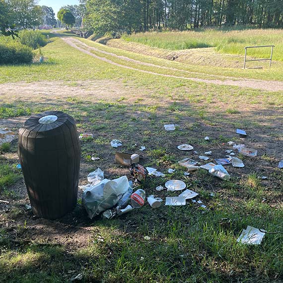 Dostrzeżony problem odpadów w parku Zdrojowym: jak skuteczniej zarządzać śmieciami?