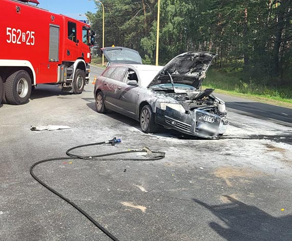 Wypadek na skrzyżowaniu ulicy Barlickiego z ulicą Wolińską