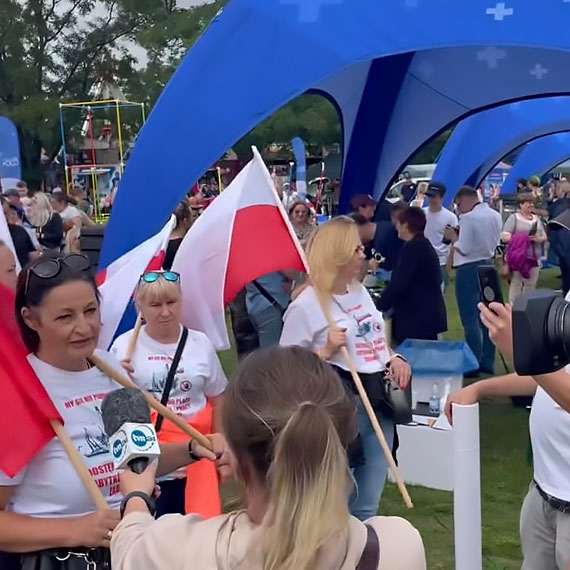 Co dalej z blokadą ulicy Ku Morzu? Protestujący „odwiedzili” wojewodę