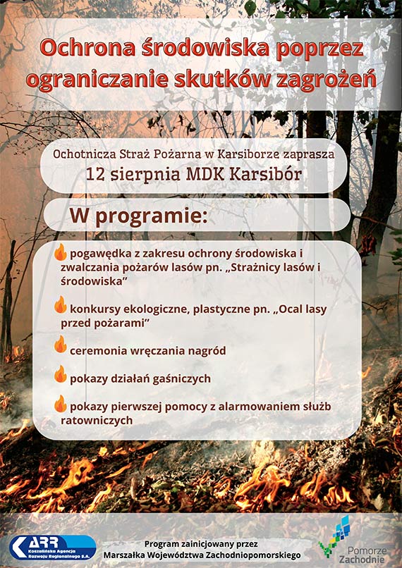 OSP Karsibór zaprasza mieszkańców do aktywnego spędzenia czasu wolnego