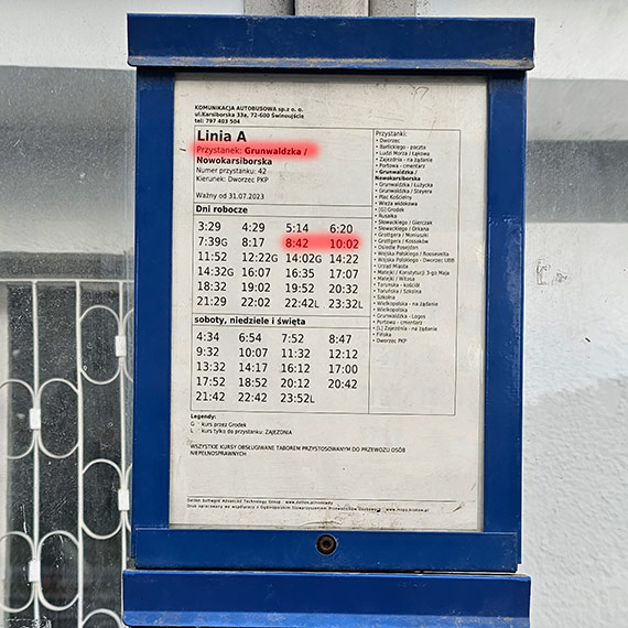 Autobusy w Świnoujściu: kiedy komunikacja miejska nie służy mieszkańcom?