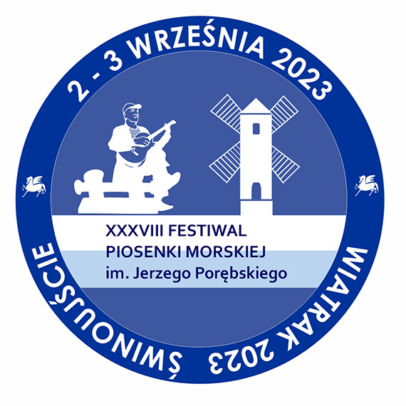 Program XXXVIII Festiwalu Piosenki Morskiej „Wiatrak 2023” im. Jerzego Porbskiego. 2 – 3 wrzenia 2023, Muszla Koncertowa - promenada