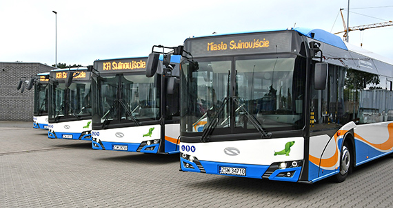 Nowe ekologiczne autobusy trafiły do Świnoujścia