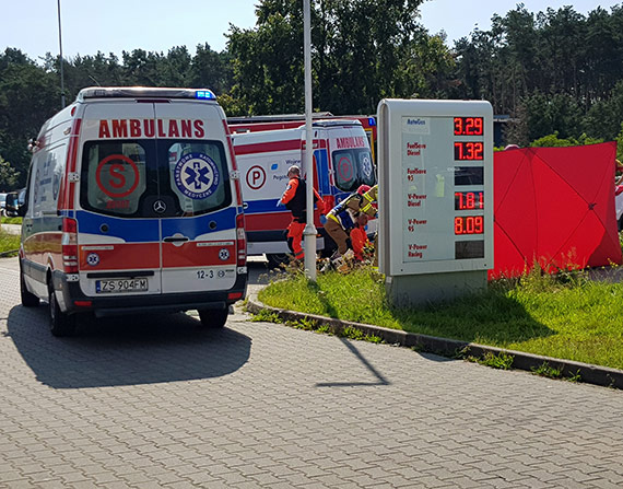 Kolizja i niespodziewany zawa: sobota pena emocji na Nowokarsiborskiej