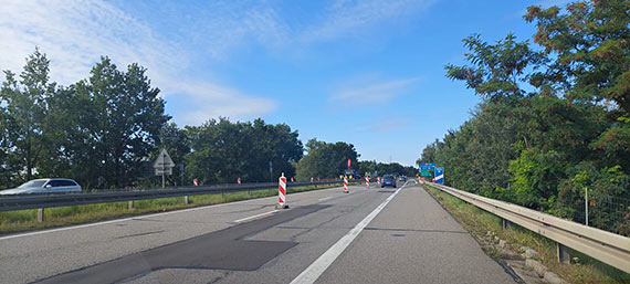 Remont autostrady A6 w rejonie węzła Klucz – utrudnienia i objazdy