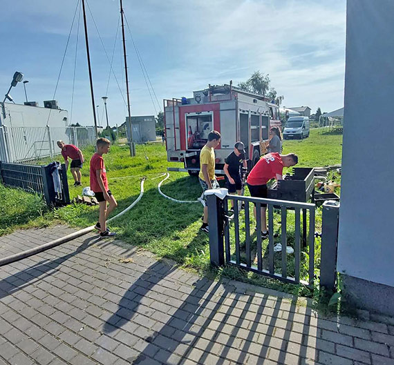 Dzie Gospodarczy w Ochotniczej Stray Poarnej winoujcie-Przytr
