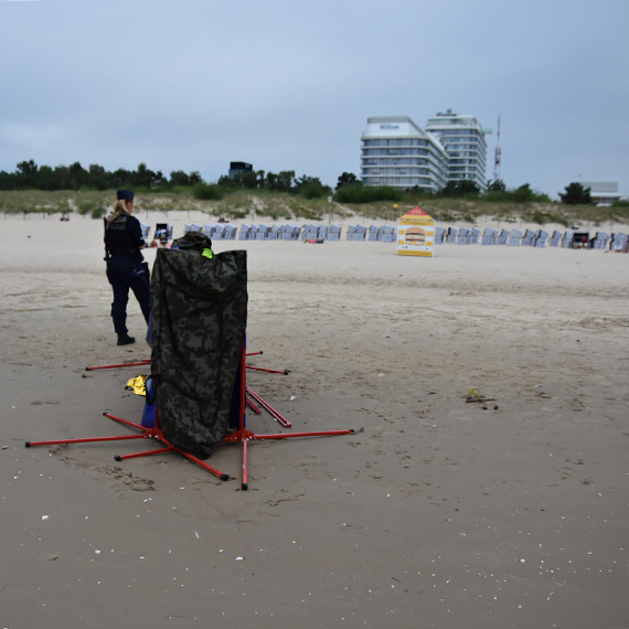 Tragiczne wydarzenie na plaży w Świnoujściu