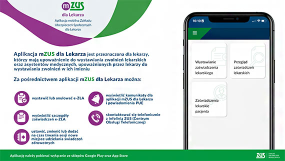 Nowa aplikacja dla lekarzy do wystawiania zwolnie