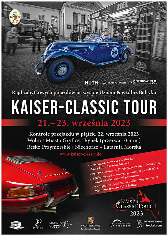 Rajd Kaiser Classic 22.09.2023. w winoujsciu