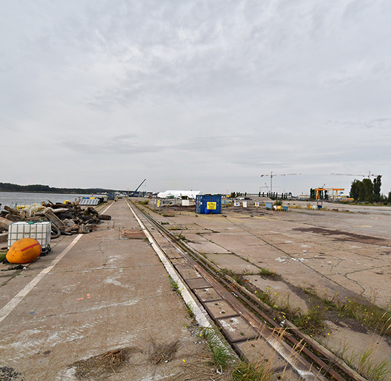 Na gruzach Morskiej Stoczni Remontowej ma powstać terminal instalacji morskich farm wiatrowych