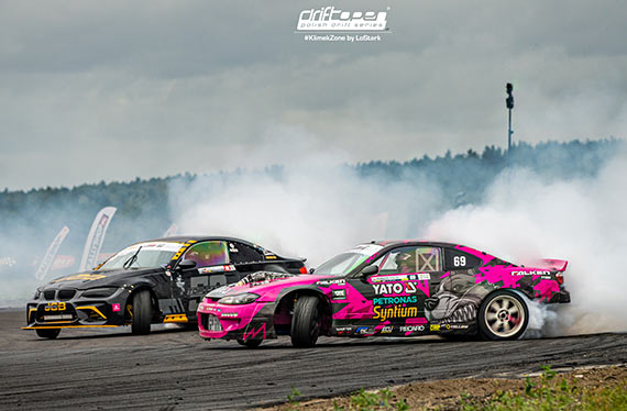 Karolina Pilarczyk v-ce Mistrzem w najwyszej klasie Masters Drift Open!