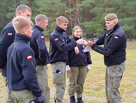 Kadeci na drawskim poligonie - trwa pierwszy taki turniej klas mundurowych