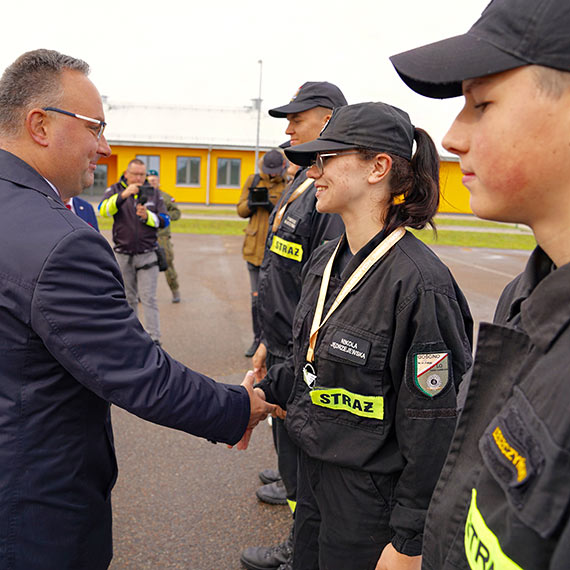 Kadeci odebrali medale i puchary. Turniej Klas Mundurowych zakończony