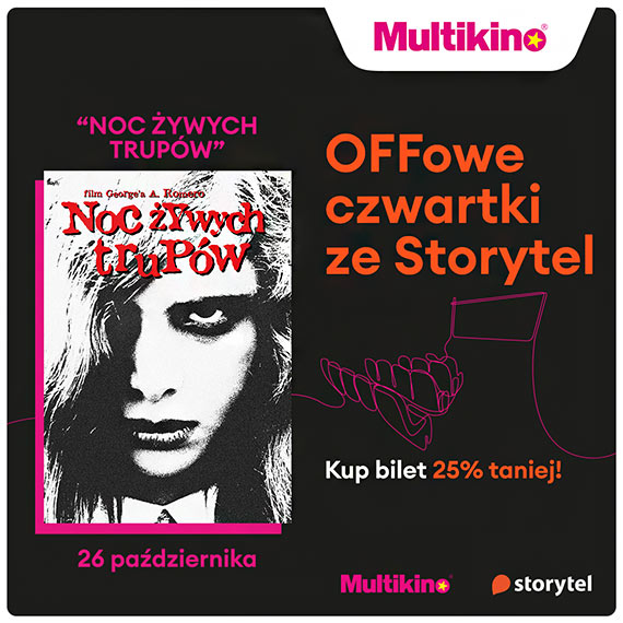 „Noc ywych trupw” podczas „OFFowych czwartkw ze Storytel” w Multikinie