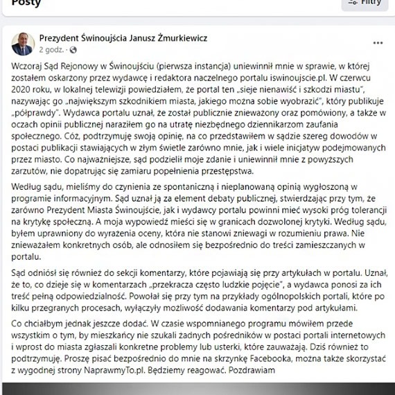 Czy murkiewiczowi wszystko wolno? Skoro my musimy szanowa prawo, dlaczego nie robi tego Janusz murkiewicz? 
