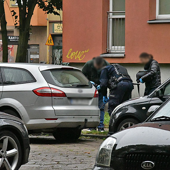 Po porannym dramacie przy ul. Sowackiego, groby niebezpiecznego osobnika usyszeli mieszkacy na osiedlu Kociuszki