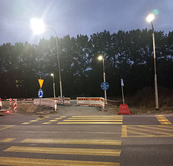 Grupa Morska: Udao si. Ulica Ludzi Morza jest ju owietlona!