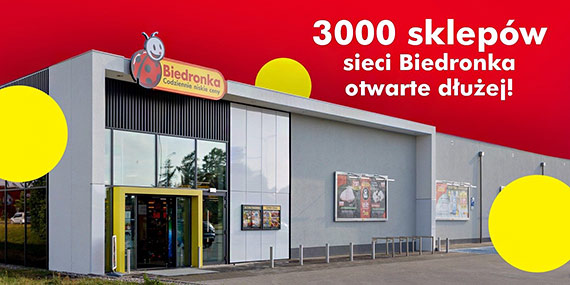Biedronka wydua godziny pracy sklepw przed witem Niepodlegoci