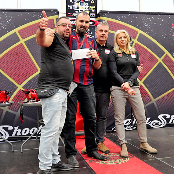 Hala Ośrodka Sportu i Rekreacji „Wyspiarz” gości uczestników zawodów Polish Open czyli otwartych mistrzostw kraju darta