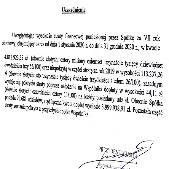 Strata szpitala 4 000 000 za 2023? A strata za lata 2017-2022 łącznie przekracza ponad 31 000 000 zł.! Za wszystko płacą mieszkańcy!